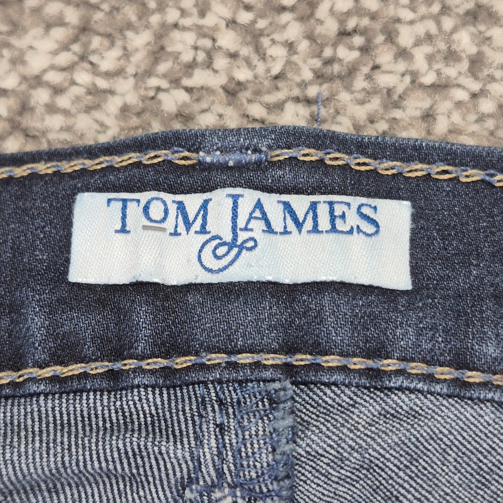 Tom James Blue Delta Jeans Mens 30x30 Denim Custom Made in USA - Picture 3 of 11